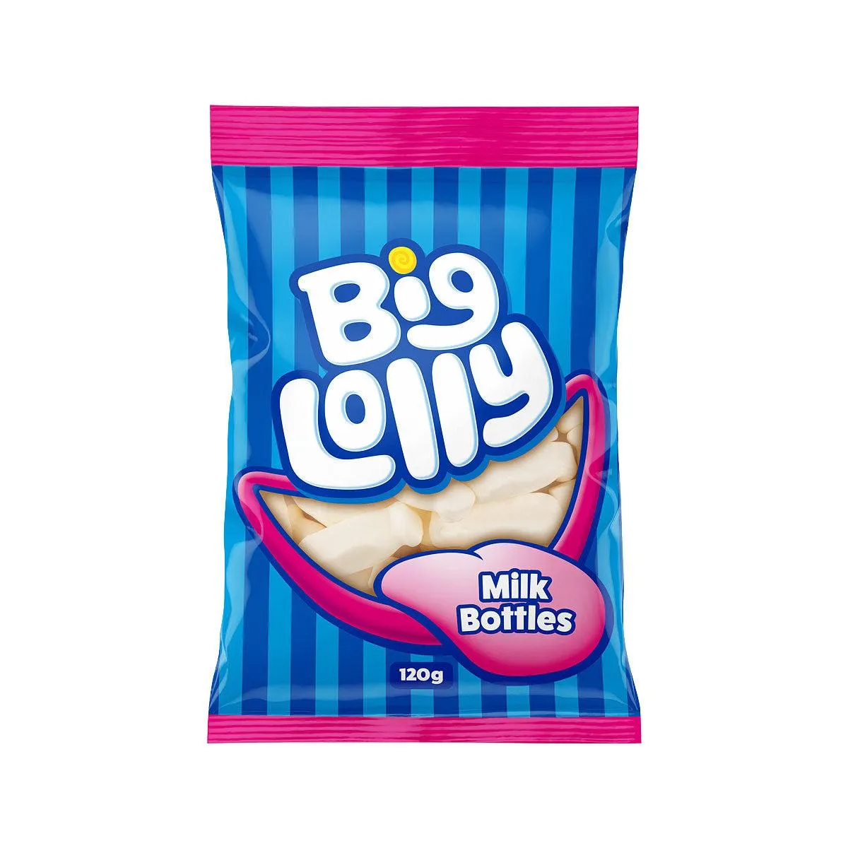 Big Lolly Milk Bottles 120g