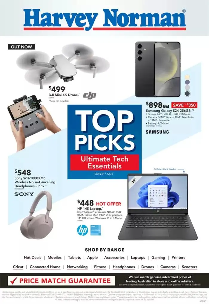 Top Picks – Ultimate Tech Essentials - Catalogue valid from 11 April to 21 April 2025 - page 1