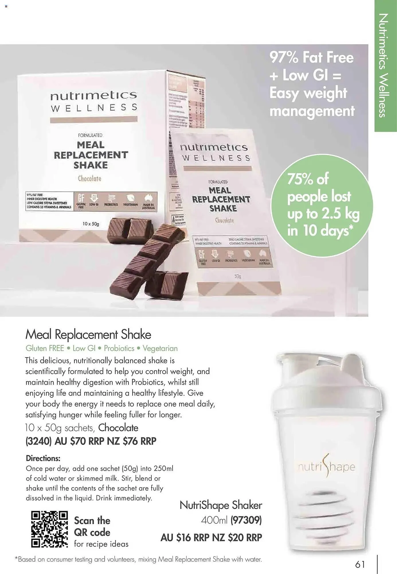 Nutrimetics catalogue - Catalogue valid from 31 December to 31 December 2026 - page 61