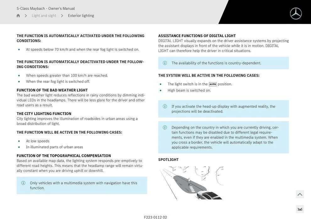 S - Class Maybach - Catalogue valid from 11 September to 11 September 2025 - page 330