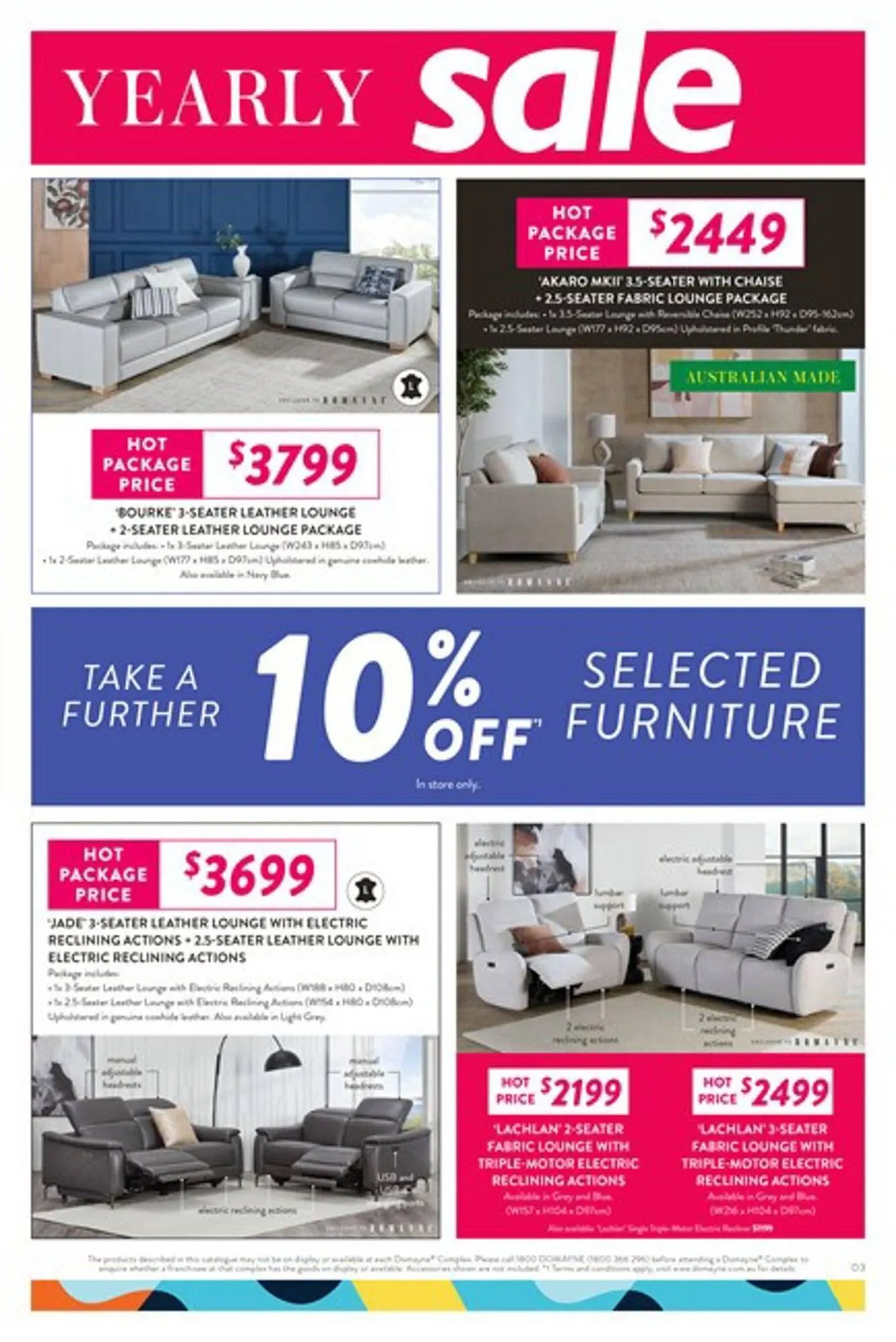 Domayne catalogue - Catalogue valid from 29 May to 11 June 2025 - page 3