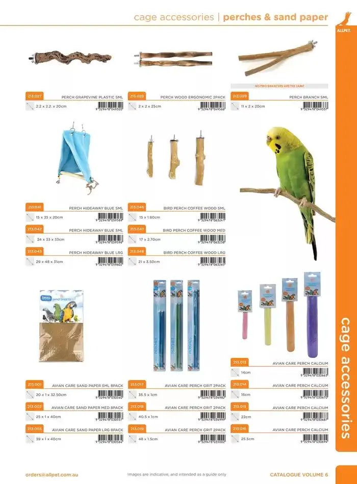 Bird Catalogue 2025 - Catalogue valid from 3 March to 31 December 2025 - page 13