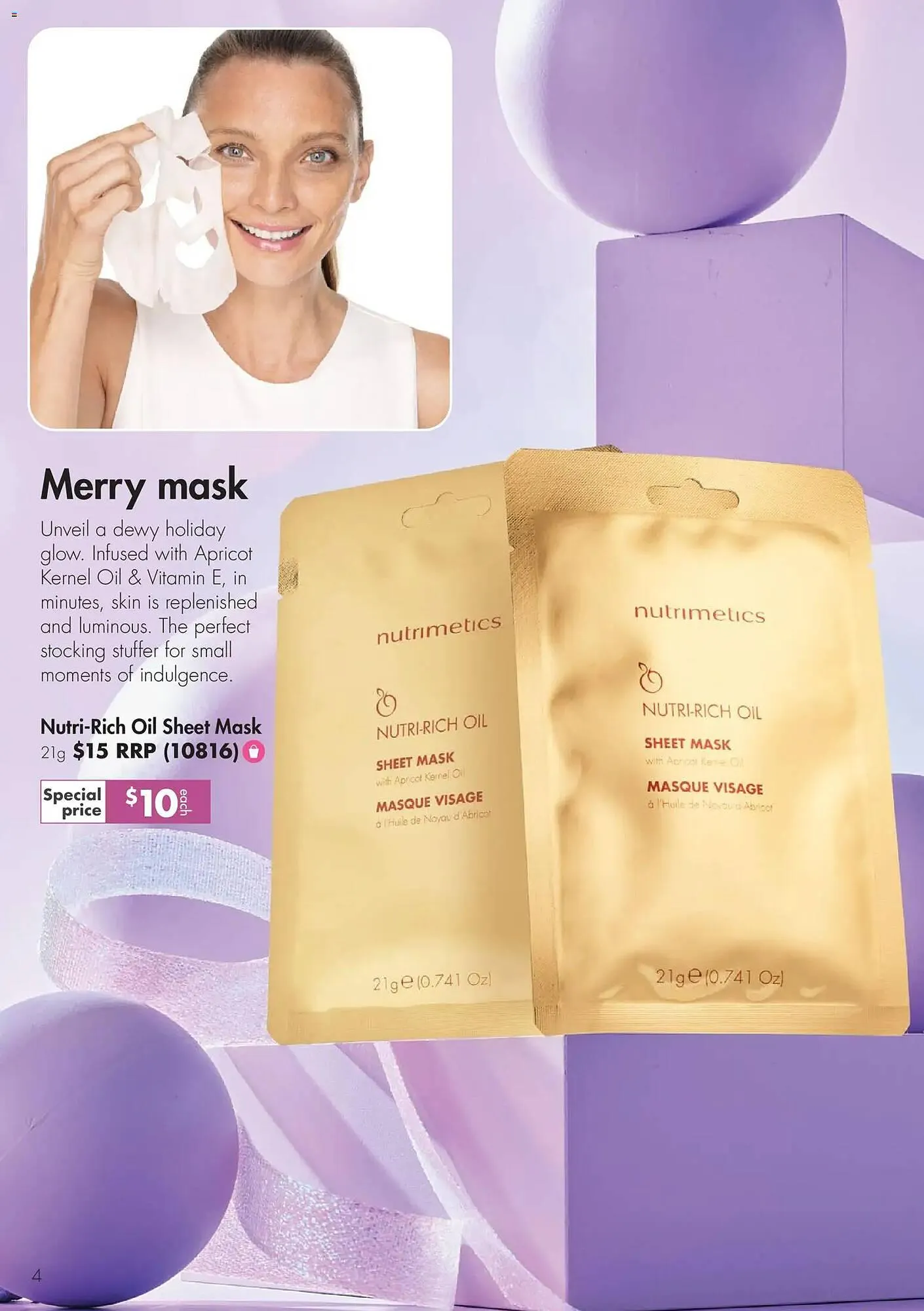 Nutrimetics catalogue - Catalogue valid from 25 November to 31 December 2025 - page 4