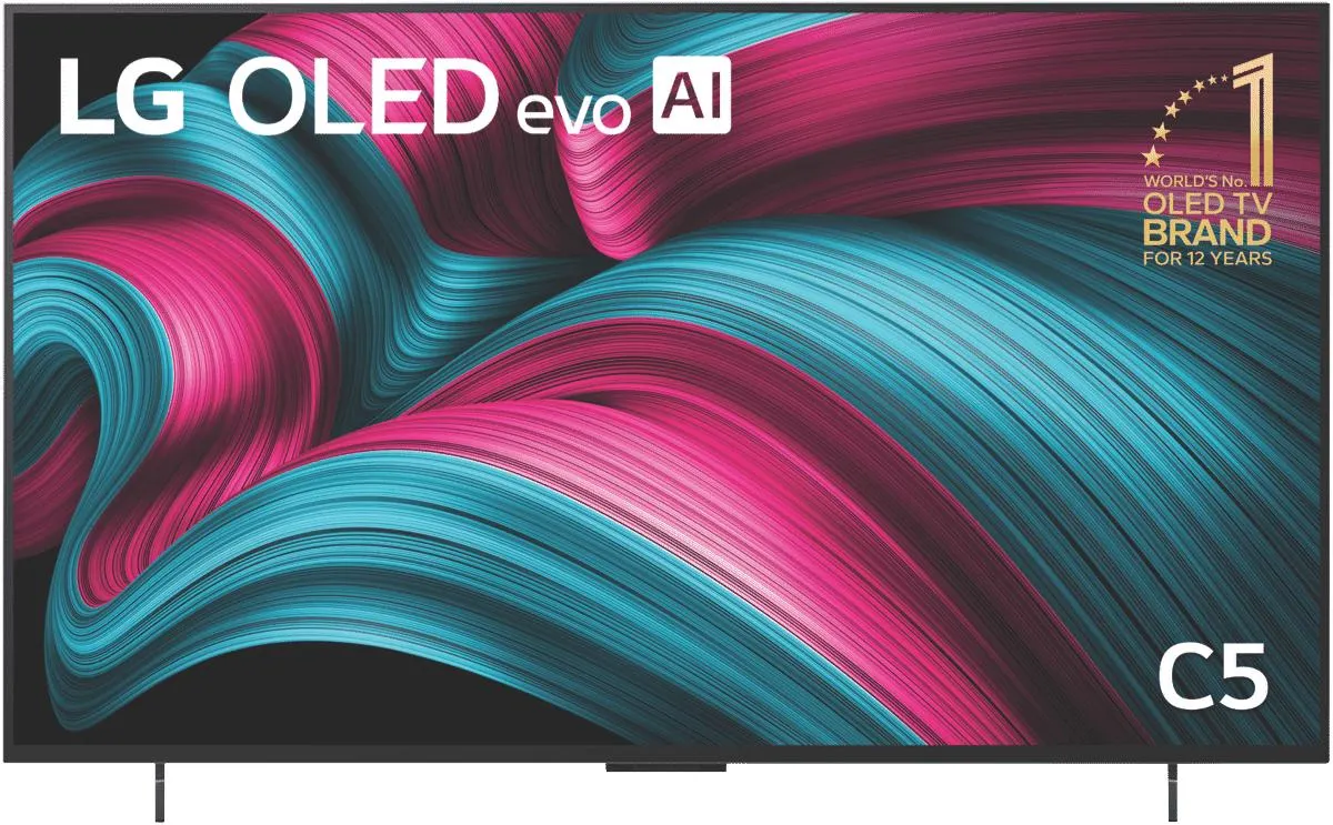 LG 42" OLED EVO C5 AI UHD 4K Smart TV 2025