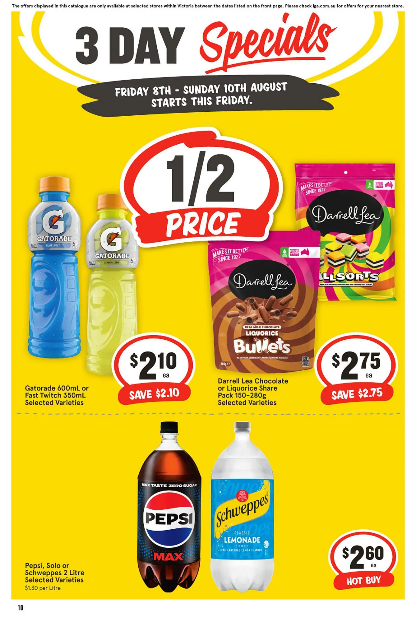 IGA catalogue - Catalogue valid from 8 August to 10 August 2025 - page 2