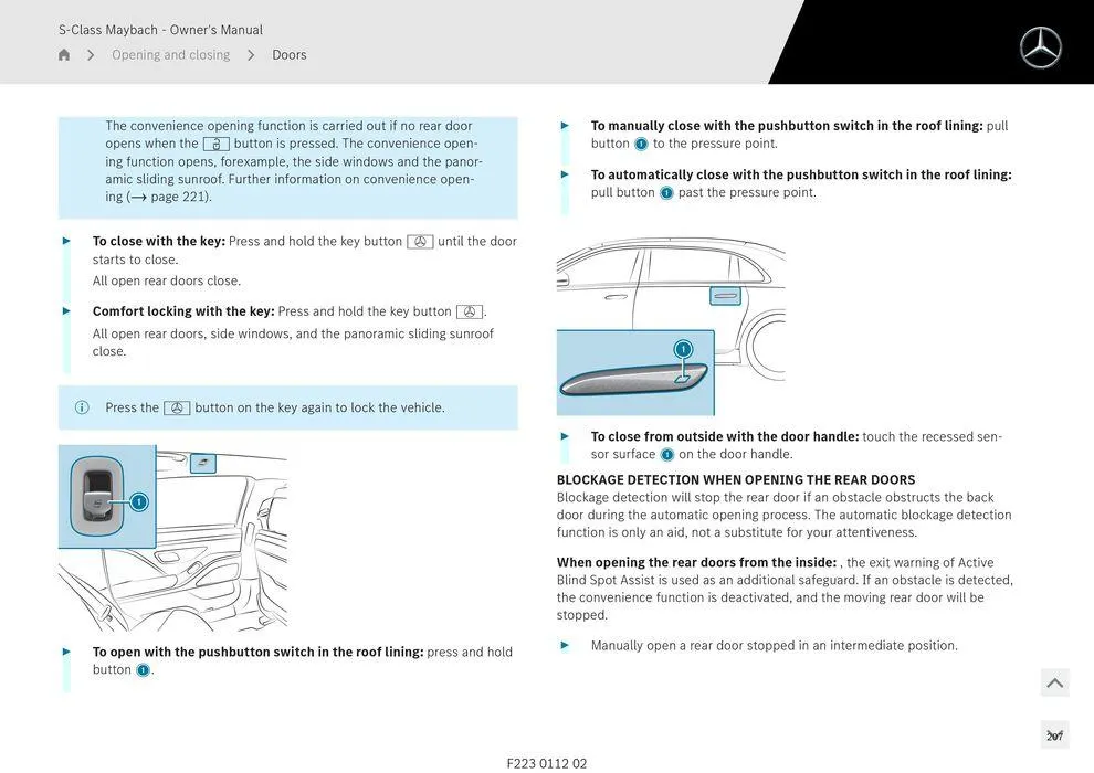 S - Class Maybach - Catalogue valid from 11 September to 11 September 2025 - page 207