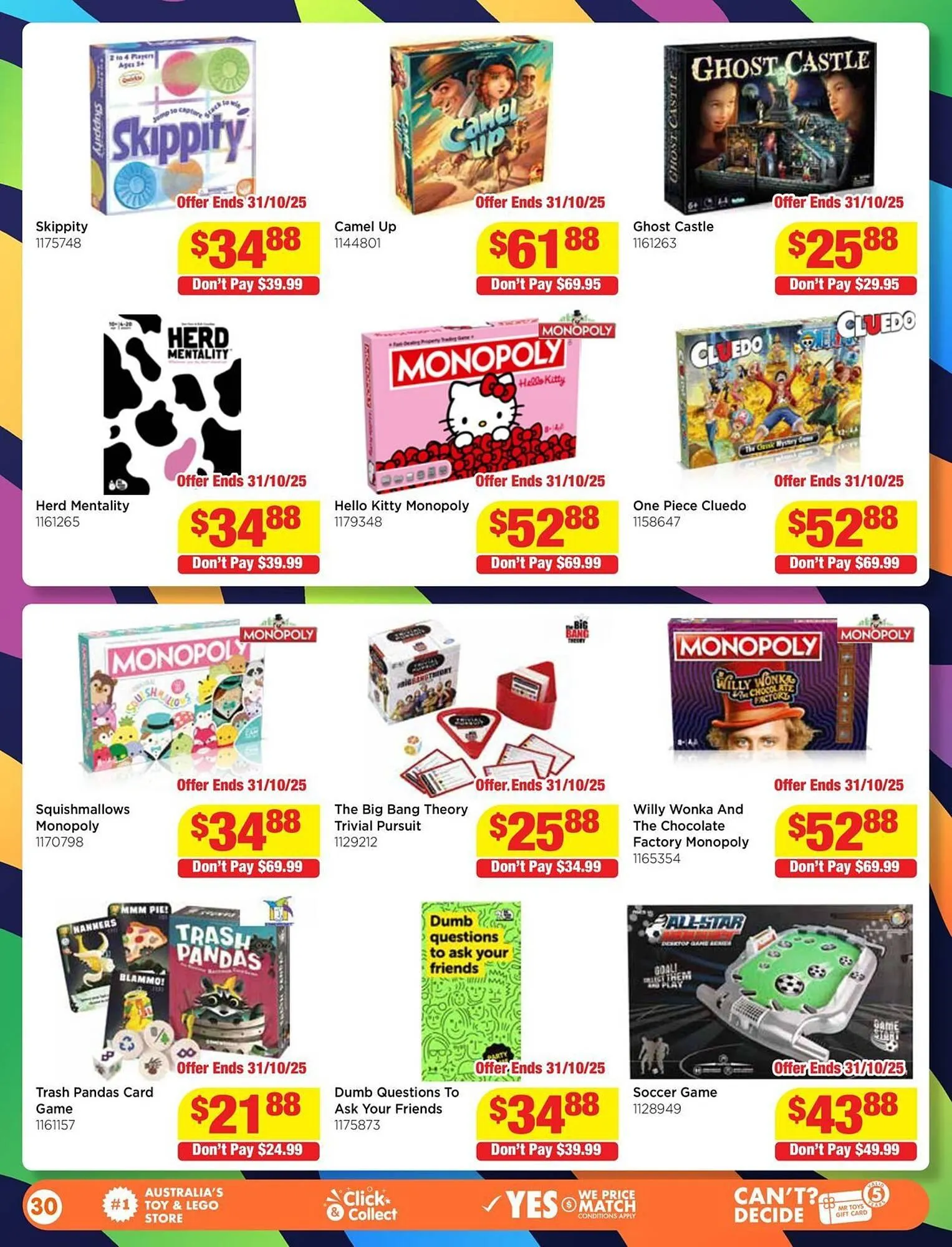 Mr Toys catalogue - Catalogue valid from 20 October to 31 October 2025 - page 30