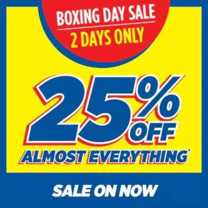 Boxing Day Sale - 1