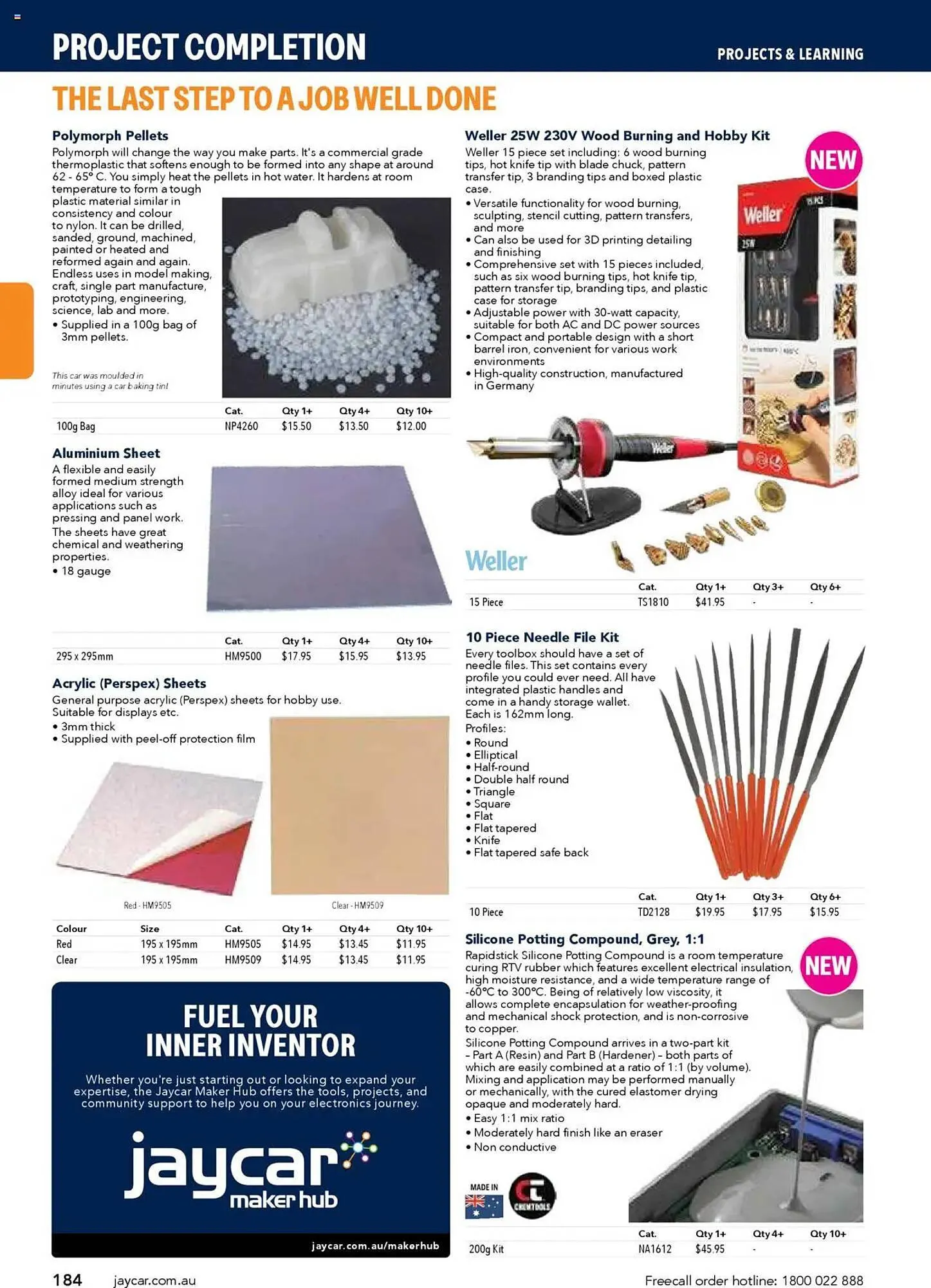 Jaycar Electronics catalogue - Catalogue valid from 8 July to 9 July 2026 - page 184