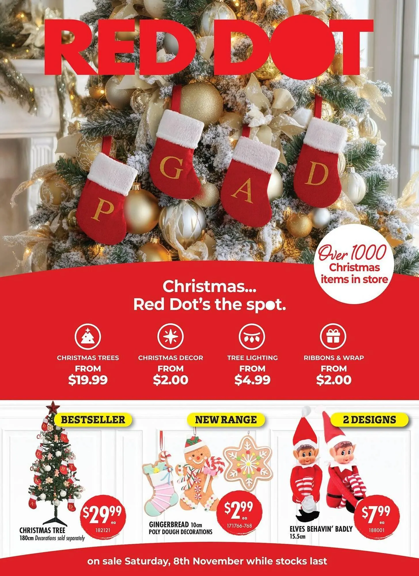 Red Dot catalogue - Catalogue valid from 8 November to 24 December 2025 - page 1