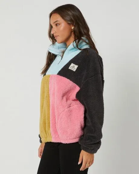Womens Block Party Polar Fleece