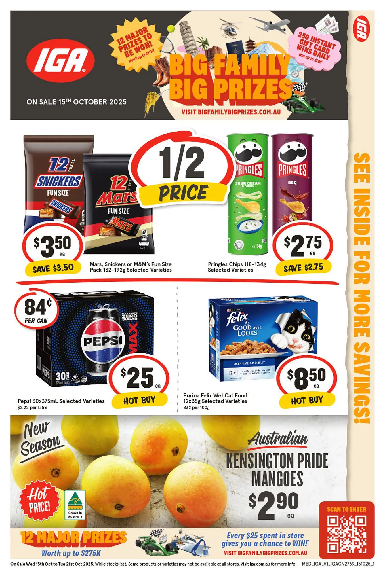 IGA catalogue - Catalogue valid from 15 October to 21 October 2025 - page 1