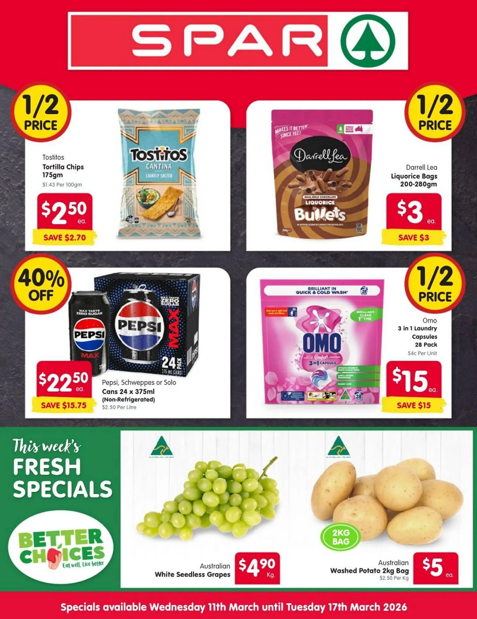 Spar catalogue - Catalogue valid from 11 March to 17 March 2026 - page 1