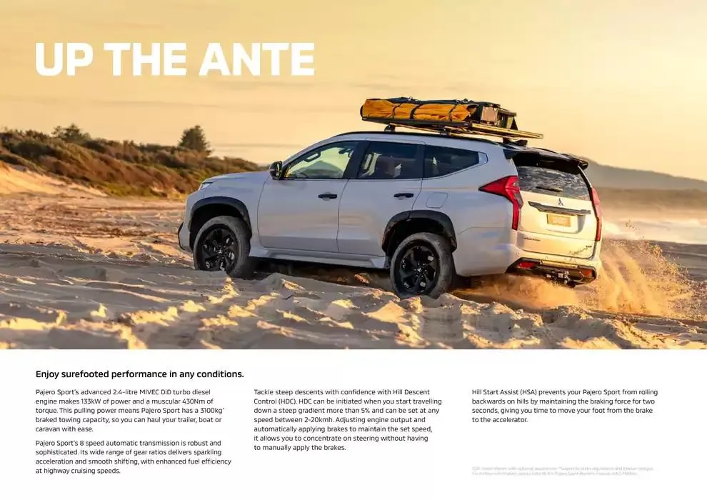 Pajero Sport  - Catalogue valid from 6 January to 31 December 2025 - page 4