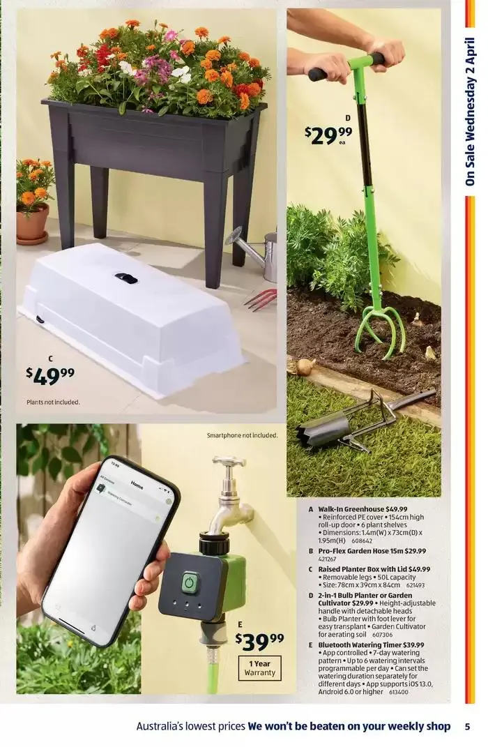 ALDI Special Buys - Catalogue valid from 2 April to 8 April 2025 - page 5