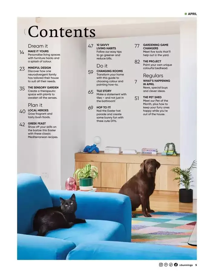 Bunnings Magazine April 2025 - Catalogue valid from 1 April to 30 April 2025 - page 5