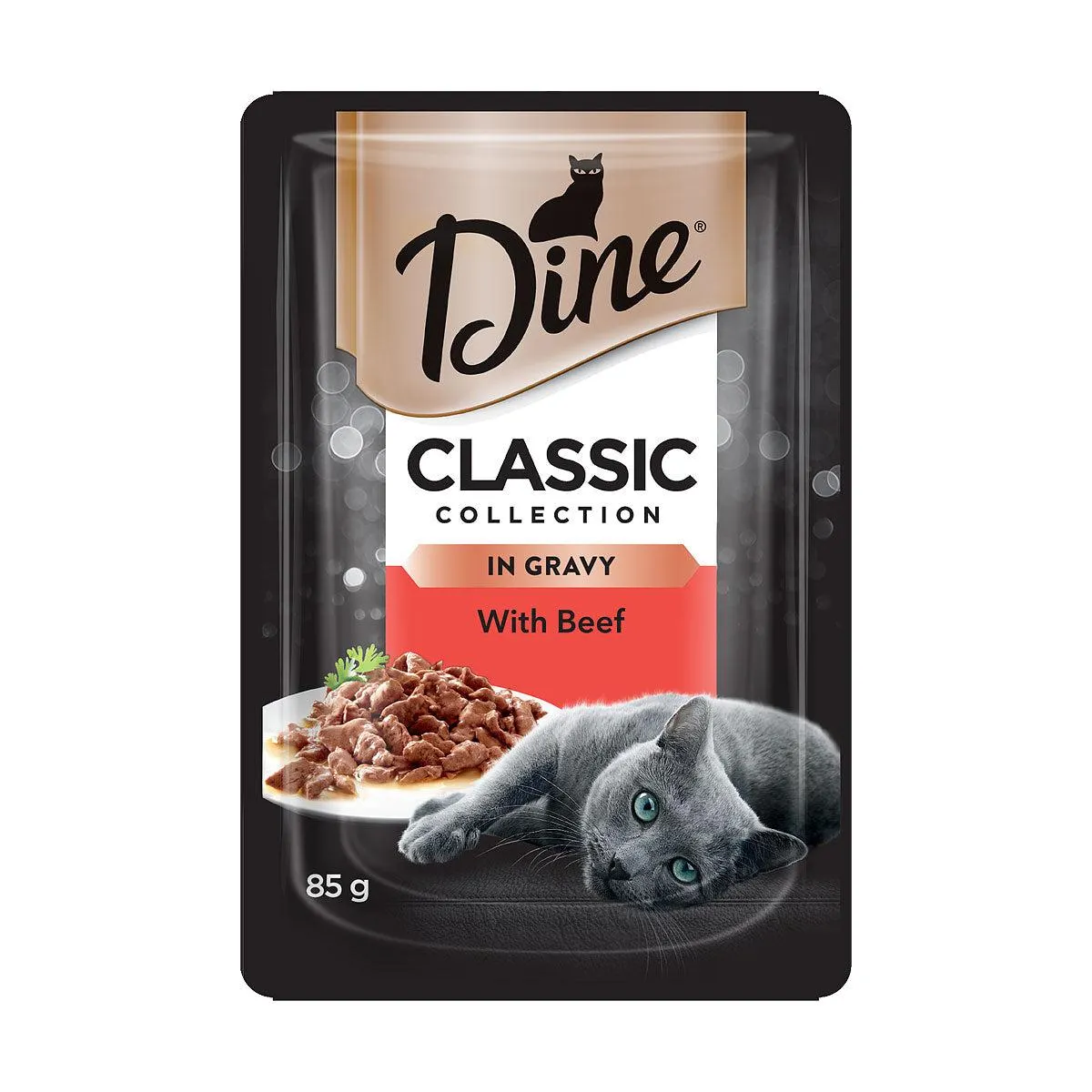 Dine Classic Beef in Gravy Pouch 85g