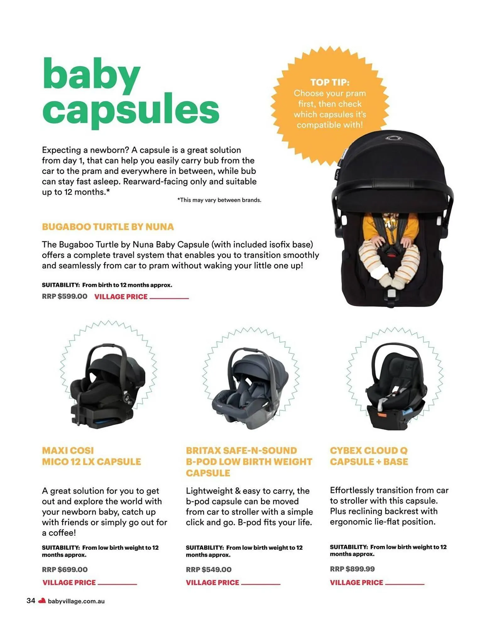 Baby Village catalogue - Catalogue valid from 1 July to 31 December 2025 - page 34