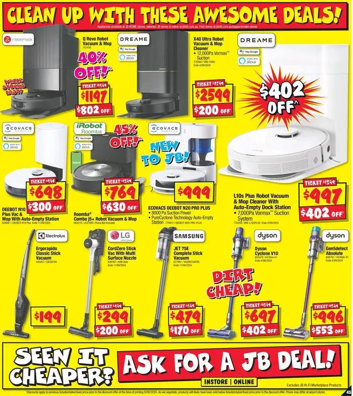 Deals for Dads - Catalogue valid from 22 August to 1 September 2024 - page 45