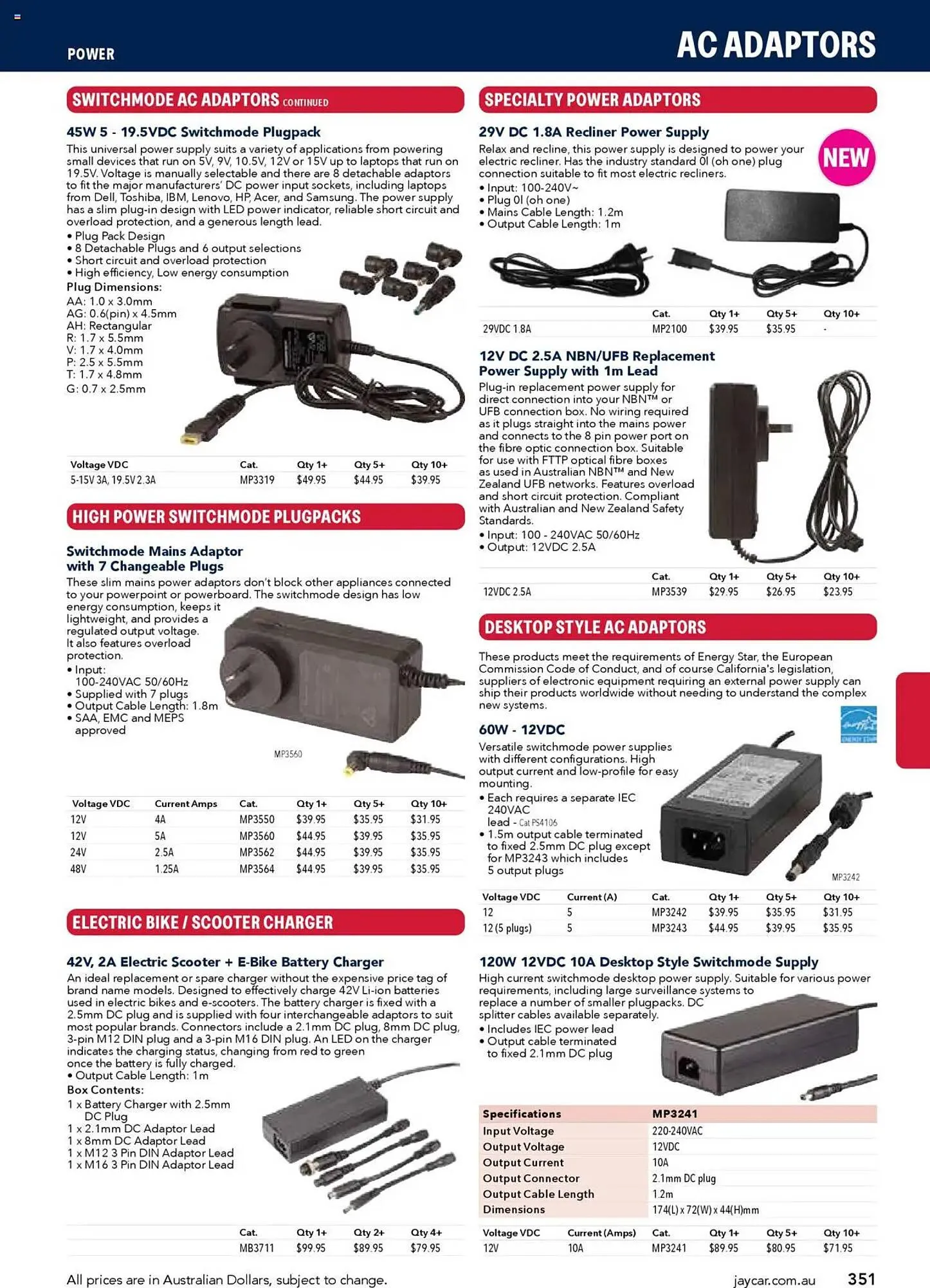 Jaycar Electronics catalogue - Catalogue valid from 8 July to 9 July 2026 - page 351