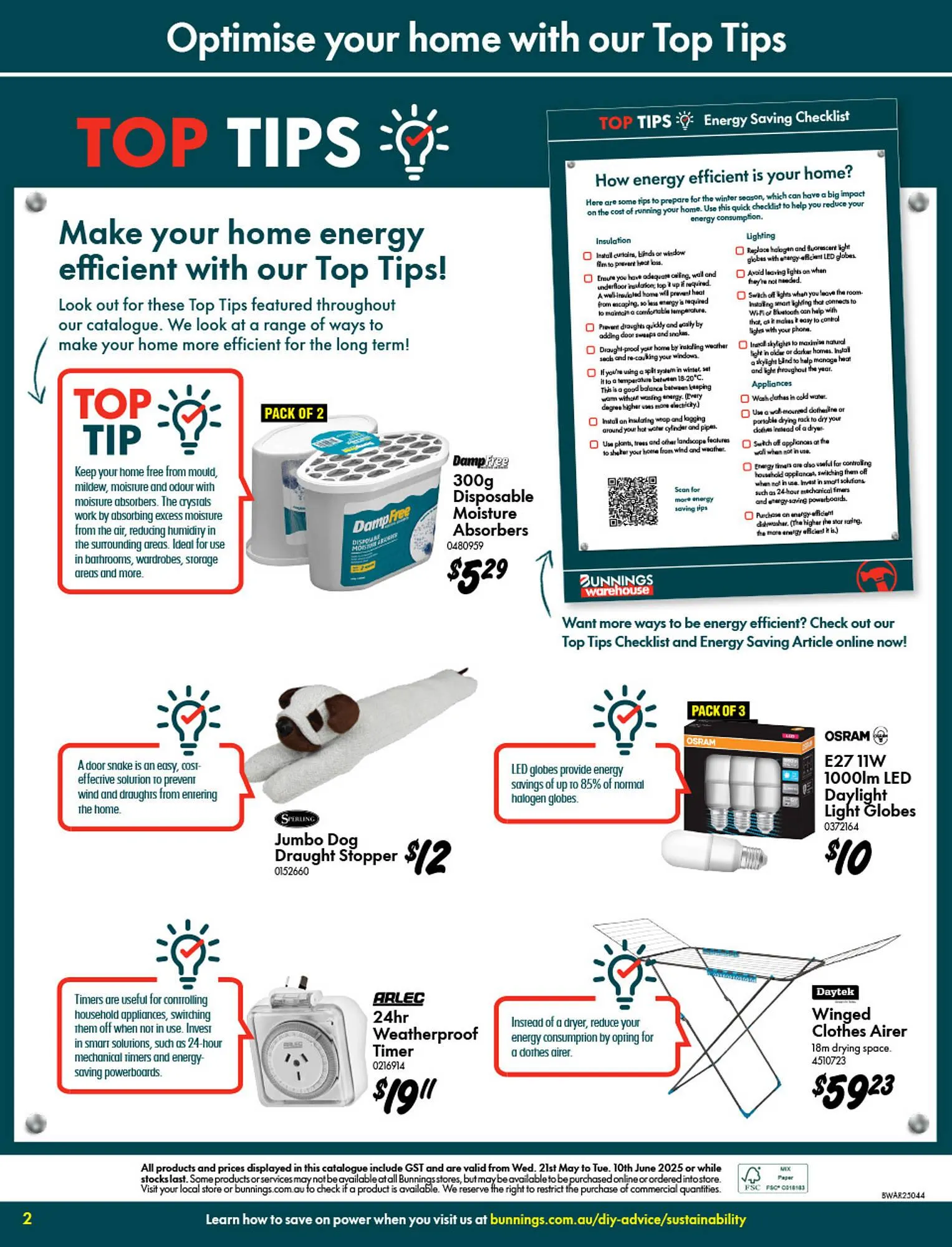 Bunnings catalogue - Catalogue valid from 21 May to 10 June 2025 - page 2