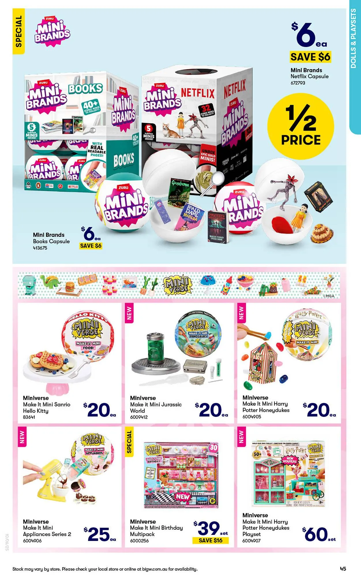 BIG W catalogue - Catalogue valid from 10 June to 9 July 2025 - page 45