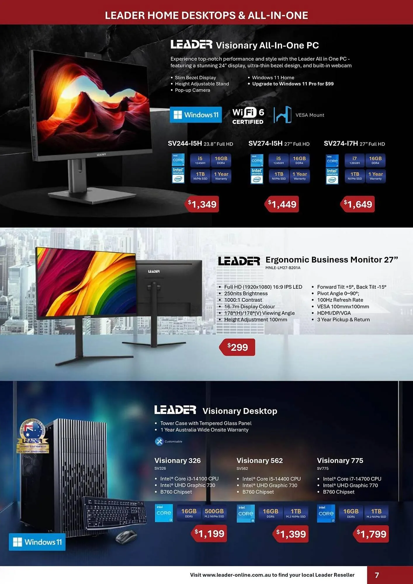 Leader Computers catalogue - Catalogue valid from 1 April to 30 June 2025 - page 7
