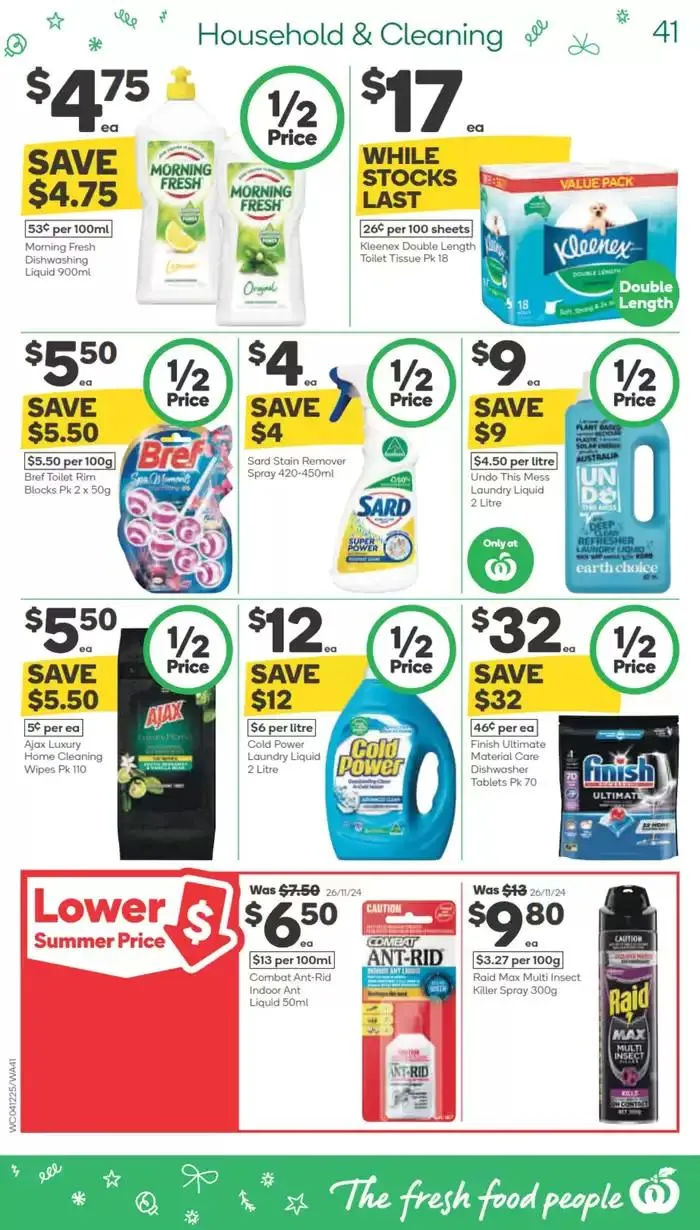 Weekly Specials - 04/12 - Catalogue valid from 4 December to 10 December 2024 - page 41
