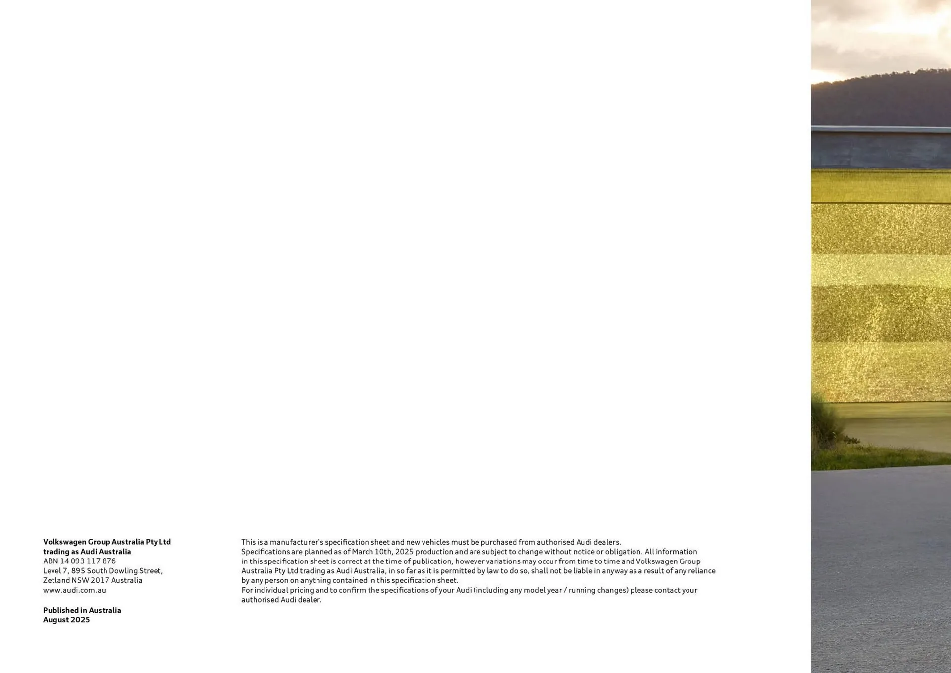 Audi catalogue - Catalogue valid from 7 August to 7 August 2026 - page 8