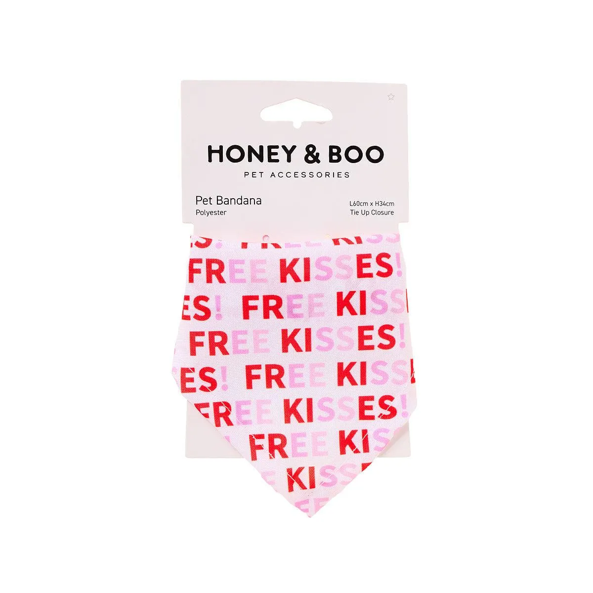 Honey & Boo Bandana Free Kisses