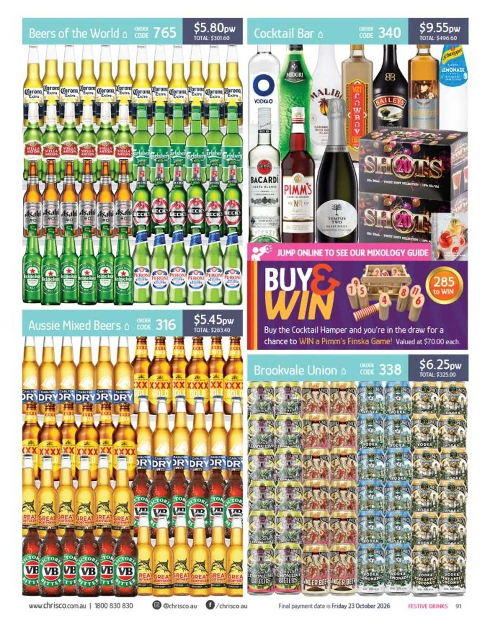 Chrisco Hampers catalogue - Catalogue valid from 19 September to 31 December 2026 - page 91