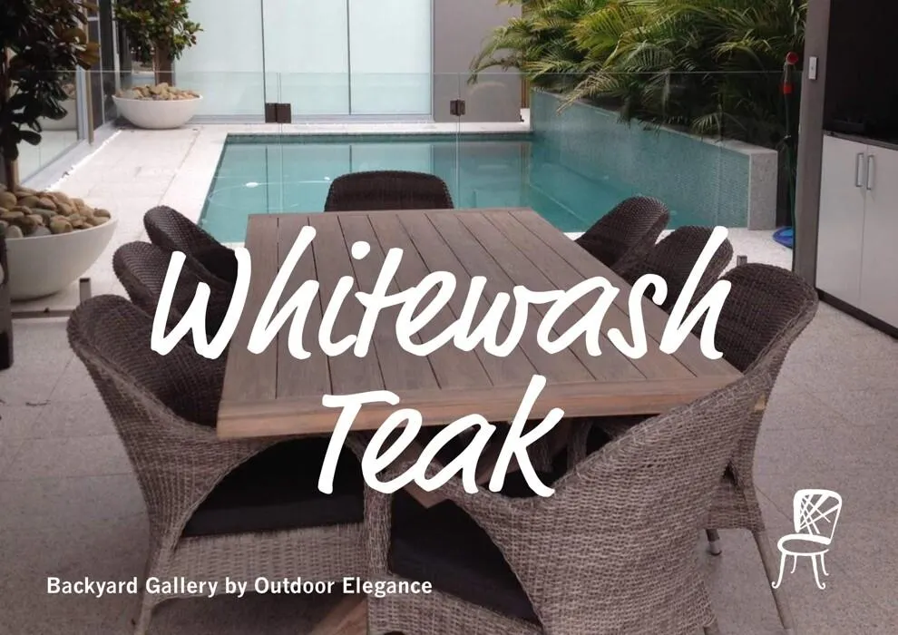 Whitewash Teak - 1