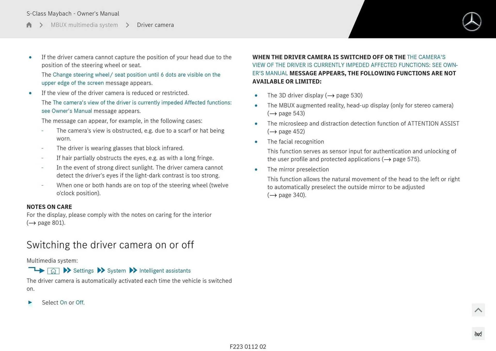 Mercedes-Benz catalogue - Catalogue valid from 1 May to 1 May 2026 - page 602