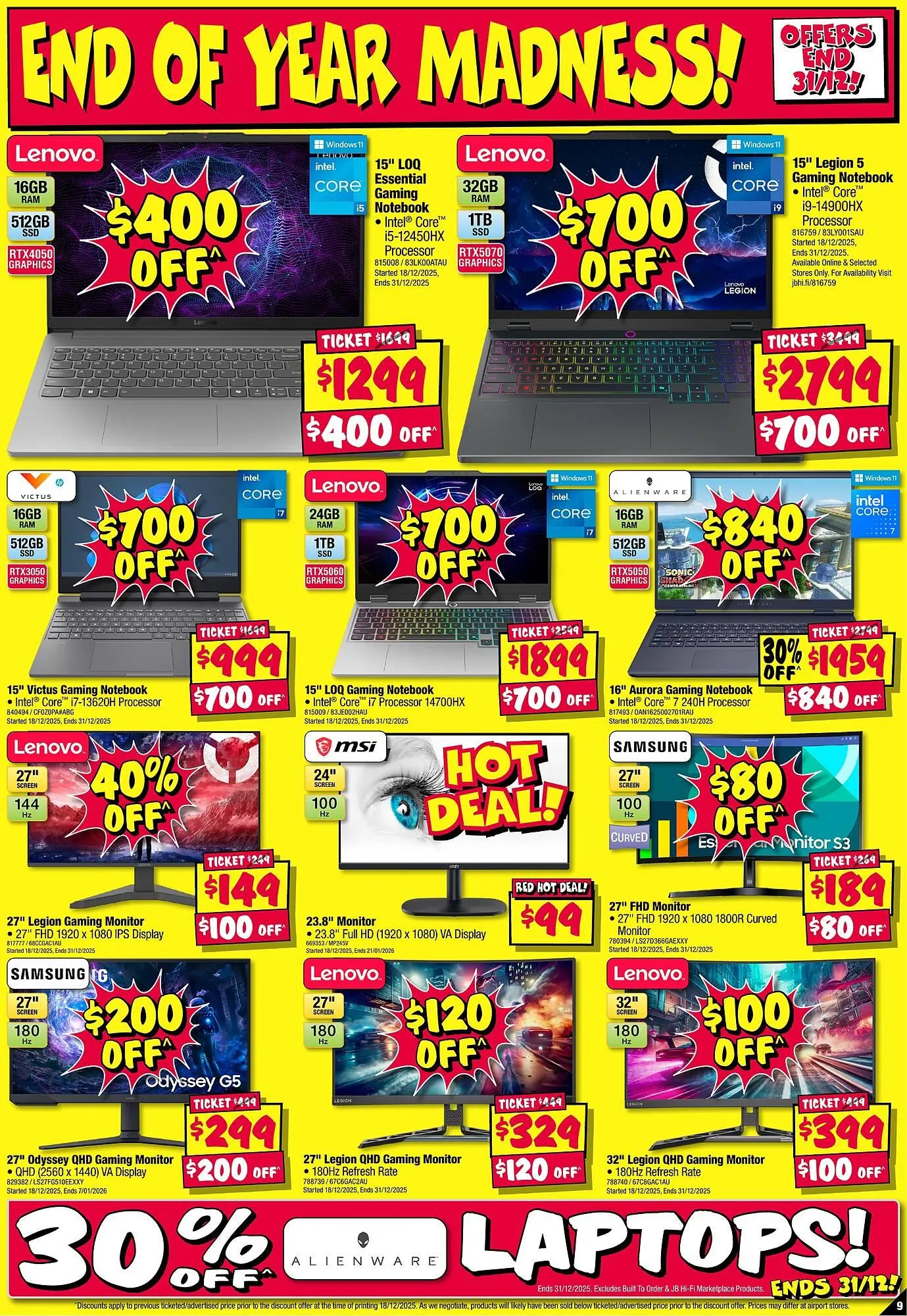 JB Hi-Fi catalogue - Catalogue valid from 26 December to 1 January 2026 - page 9