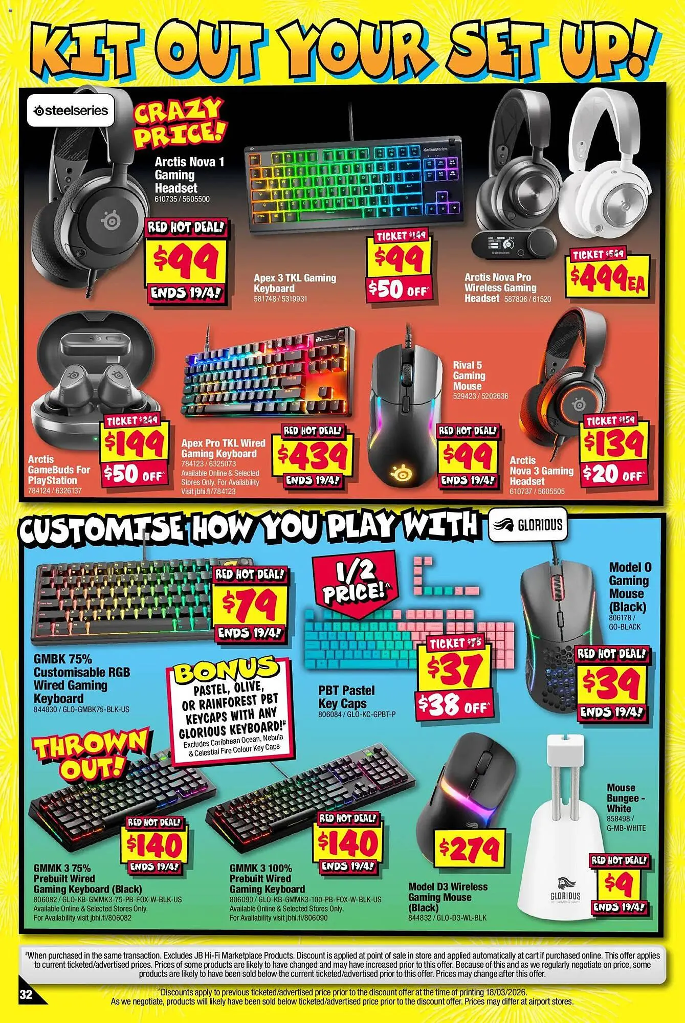 JB Hi-Fi catalogue - Catalogue valid from 30 March to 19 April 2026 - page 32