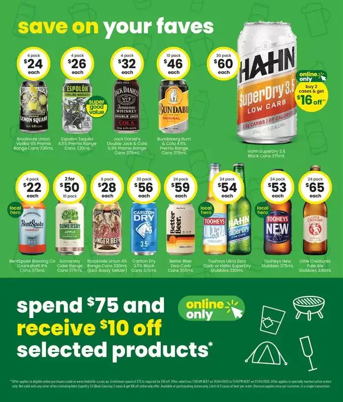 Good Value Booze, For Long Weekends. - Catalogue valid from 14 April to 27 April 2025 - page 2