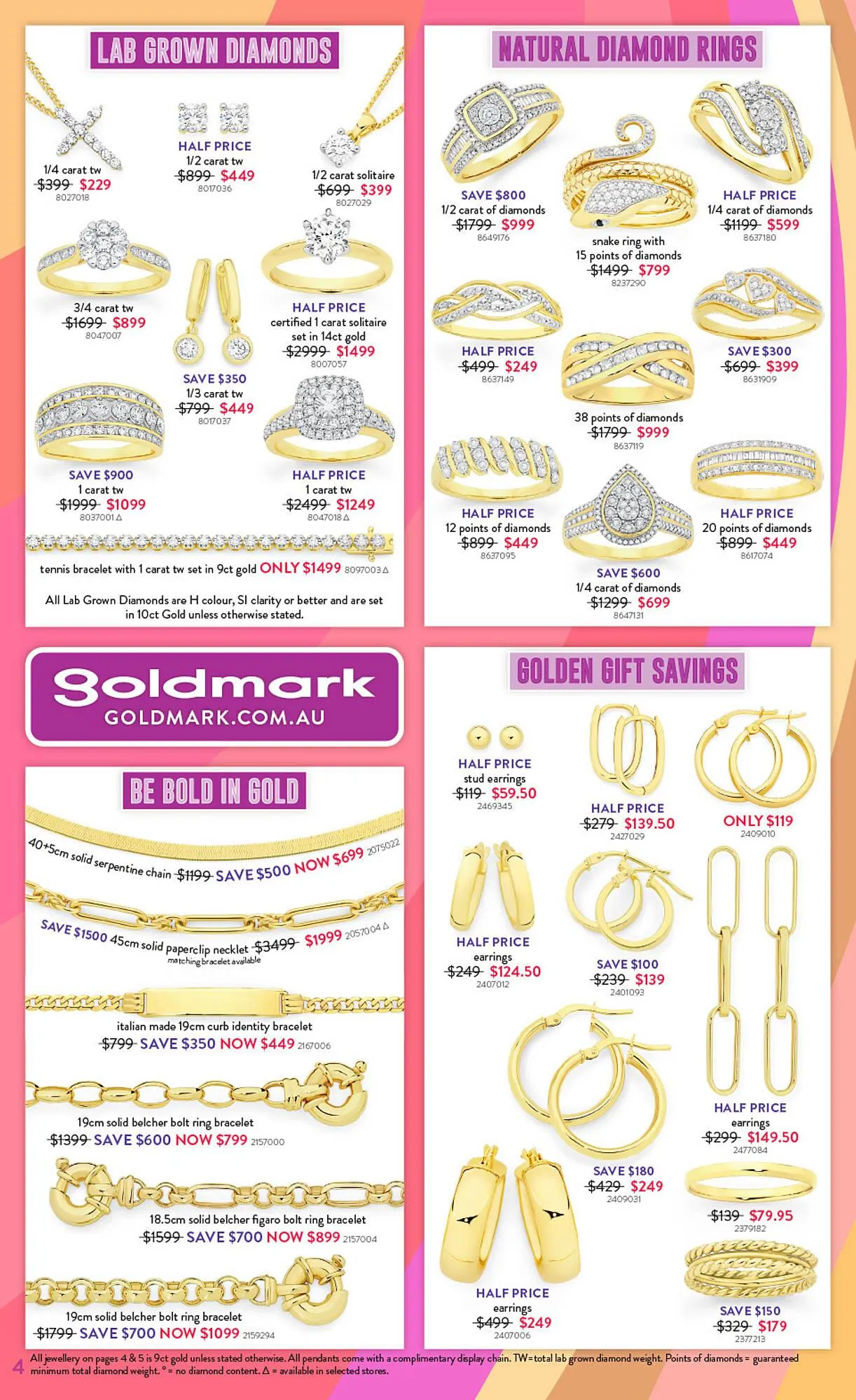 Goldmark catalogue - Catalogue valid from 28 July to 7 September 2025 - page 4