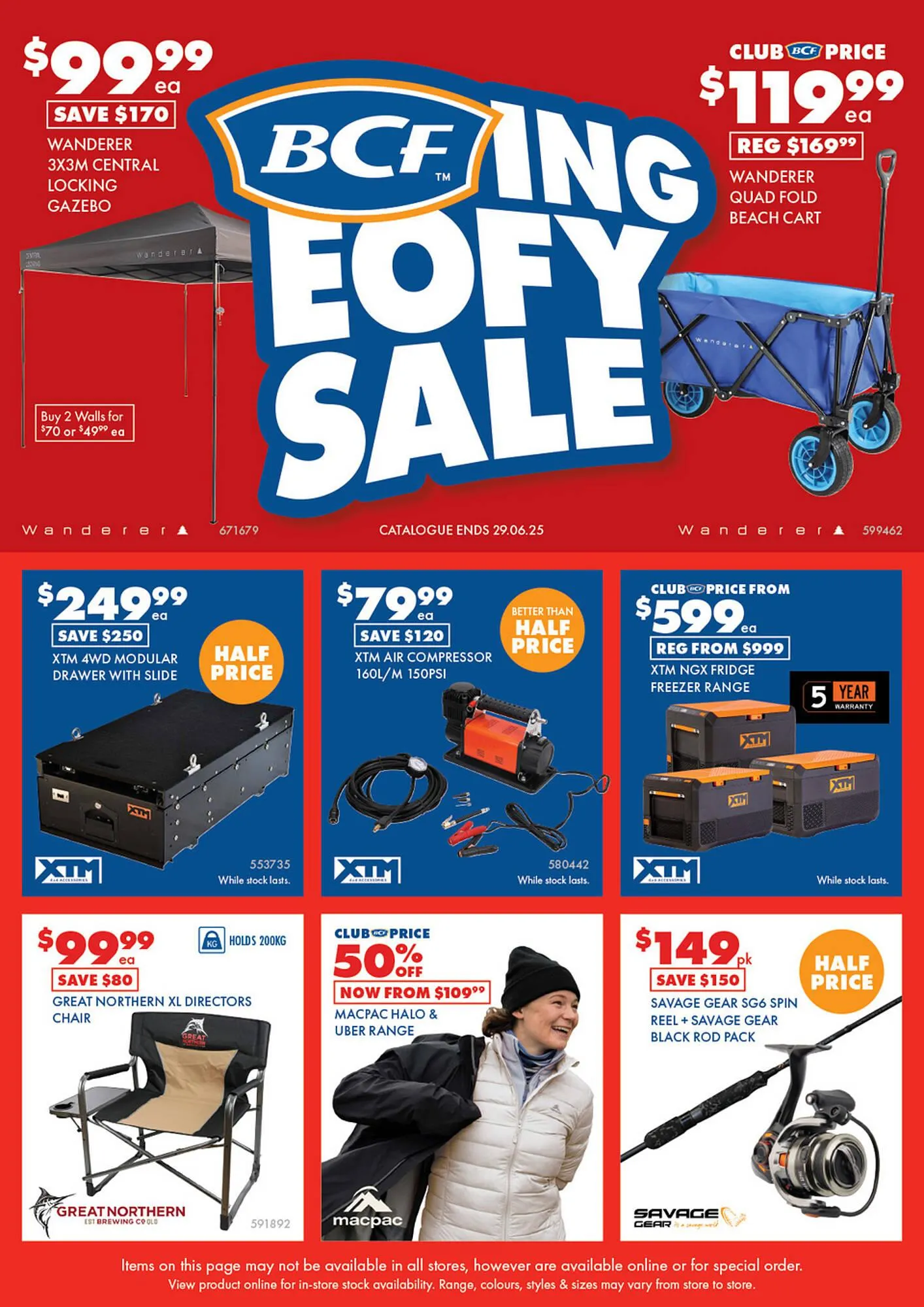 BCF catalogue - Catalogue valid from 10 June to 29 June 2025 - page 1