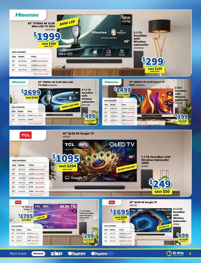 Winter Deals - Warm up Offers - Catalogue valid from 25 July to 7 August 2024 - page 3