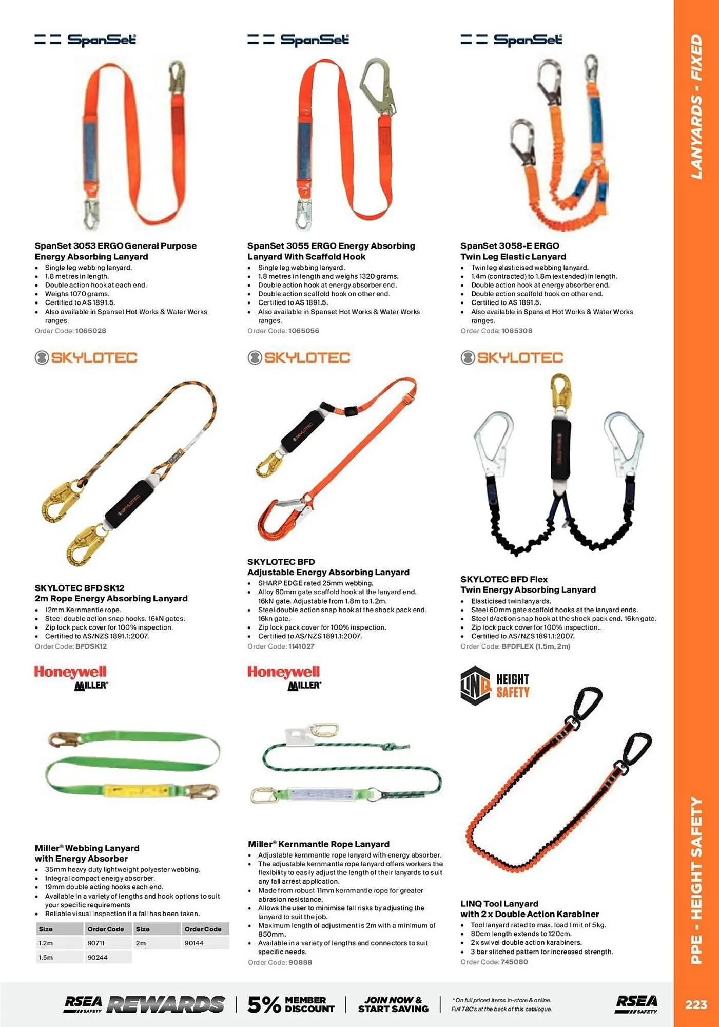 RSEA Safety catalogue - Catalogue valid from 12 September to 31 December 2024 - page 225