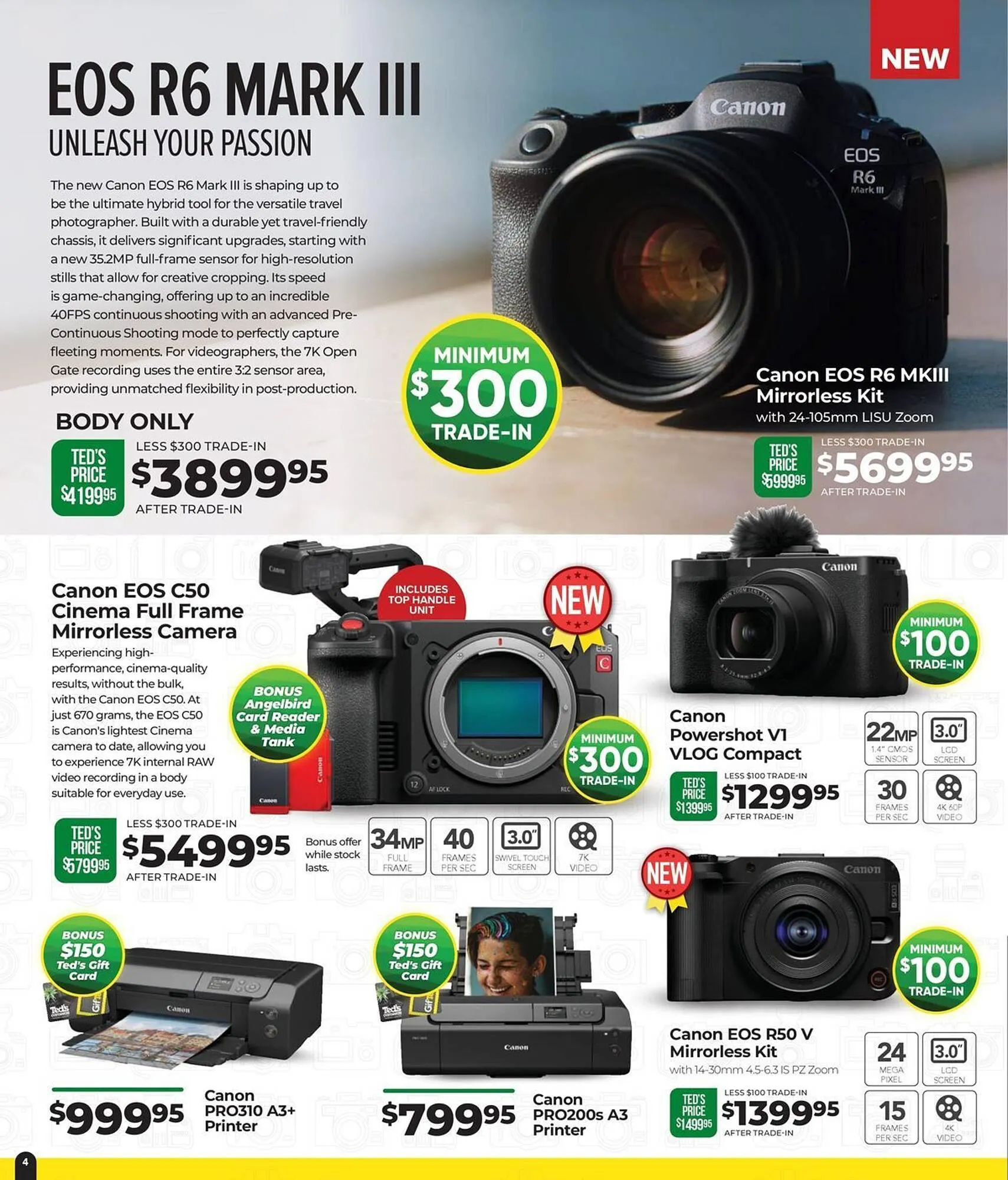 Teds Cameras catalogue - Catalogue valid from 5 March to 5 April 2026 - page 4
