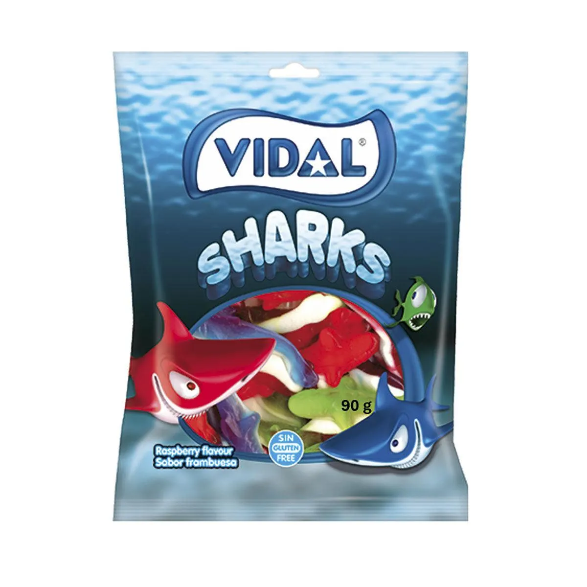 Vidal Jelly Sharks 90g