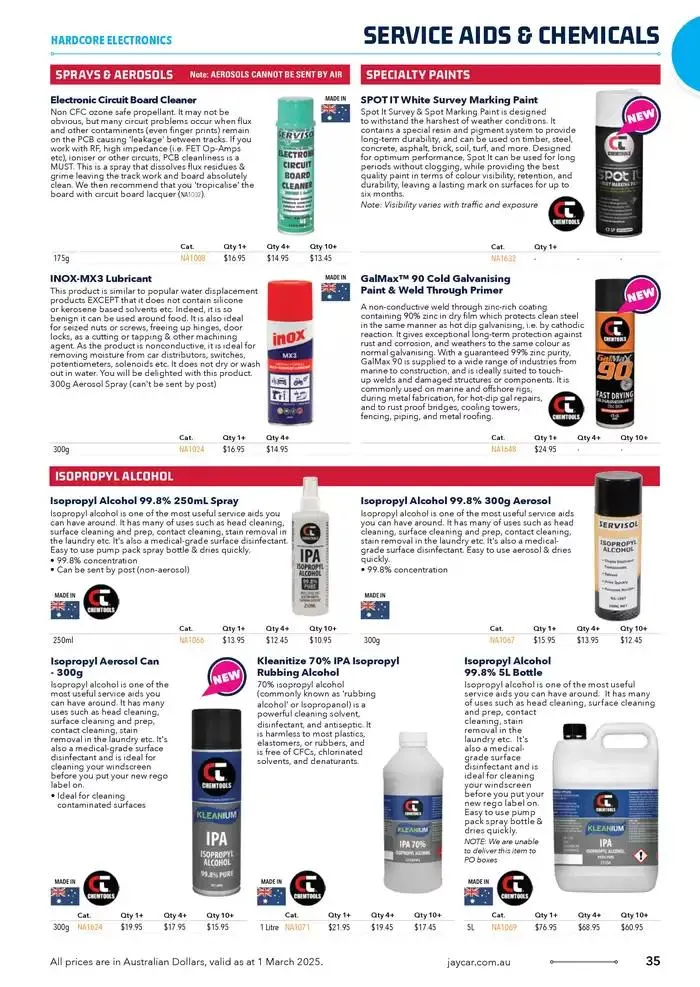 Celebrating 40 Years In Electronics - Catalogue valid from 4 March to 31 March 2025 - page 35