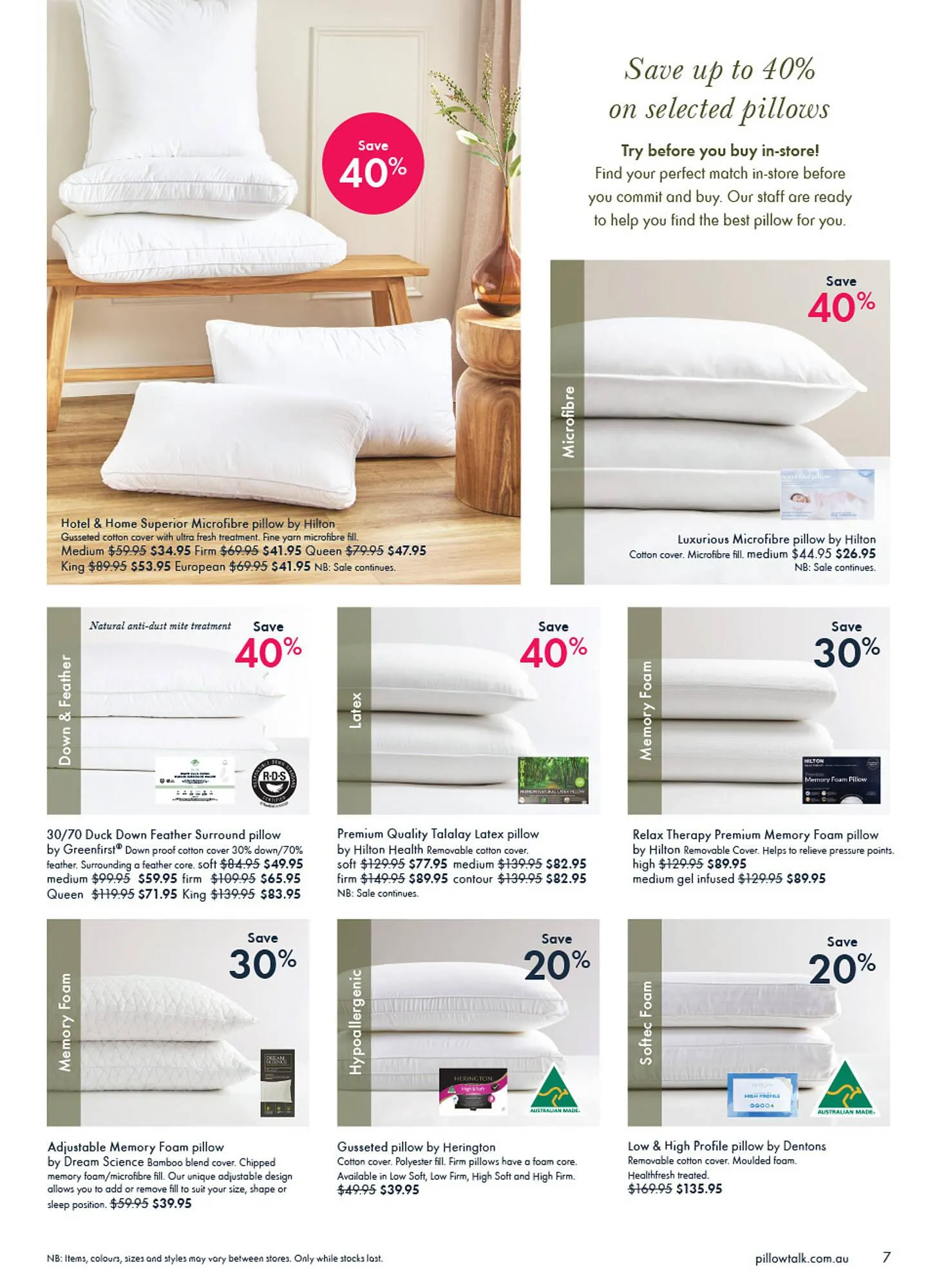 Pillow Talk catalogue - Catalogue valid from 2 May to 18 May 2025 - page 7