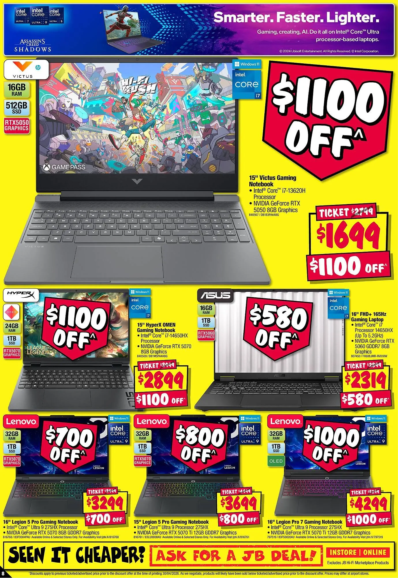 JB Hi-Fi catalogue - Catalogue valid from 14 April to 27 May 2026 - page 8