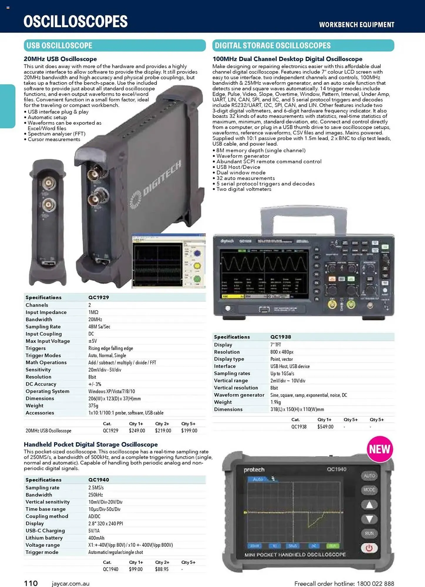 Jaycar Electronics catalogue - Catalogue valid from 8 July to 9 July 2026 - page 110