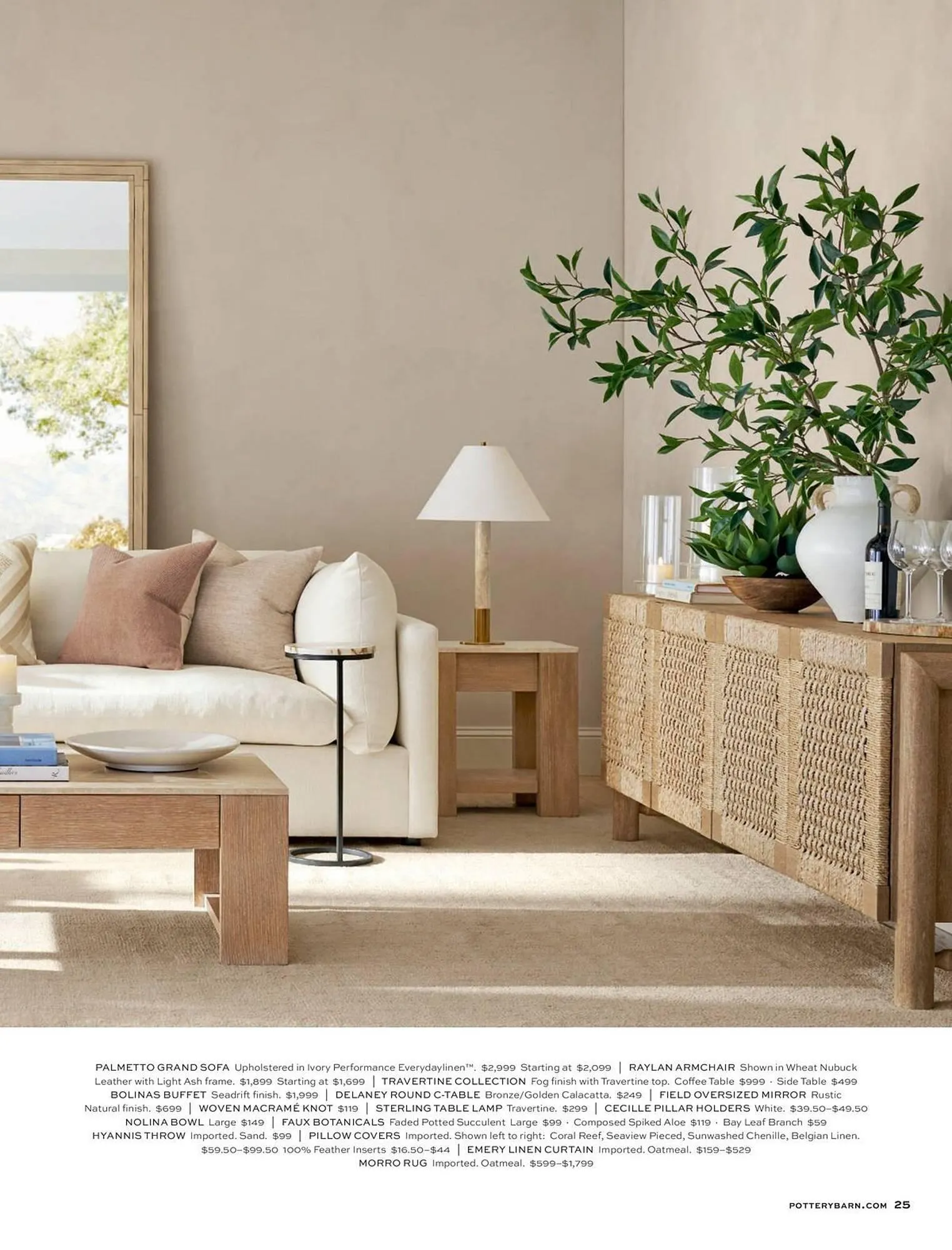Pottery Barn catalogue - Catalogue valid from 24 March to 31 May 2025 - page 25