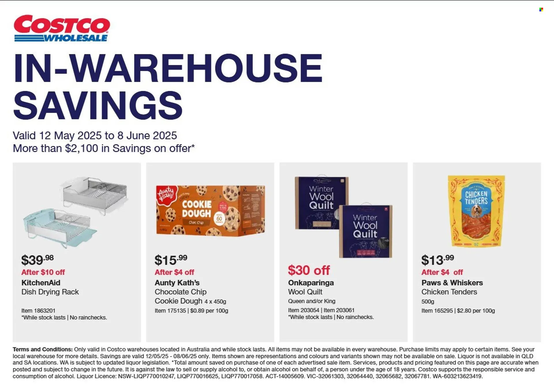 Costco catalogue - Catalogue valid from 12 May to 8 June 2025 - page 1