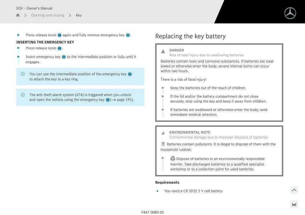 EQV MPV - Catalogue valid from 11 September to 11 September 2025 - page 161