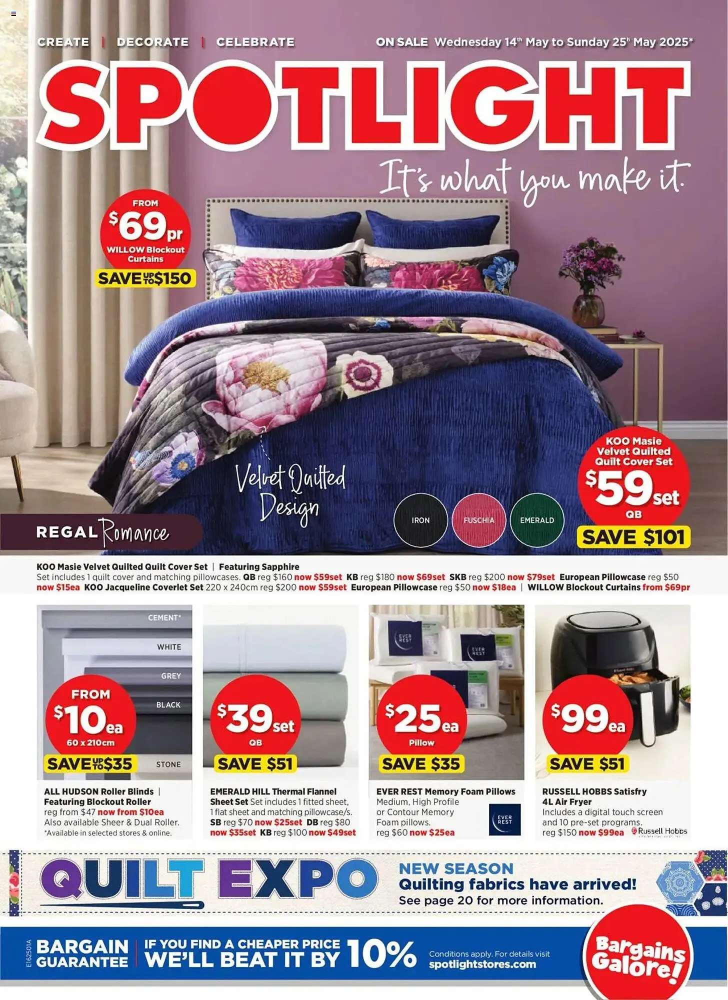 Spotlight catalogue - Catalogue valid from 14 May to 25 May 2025 - page 1